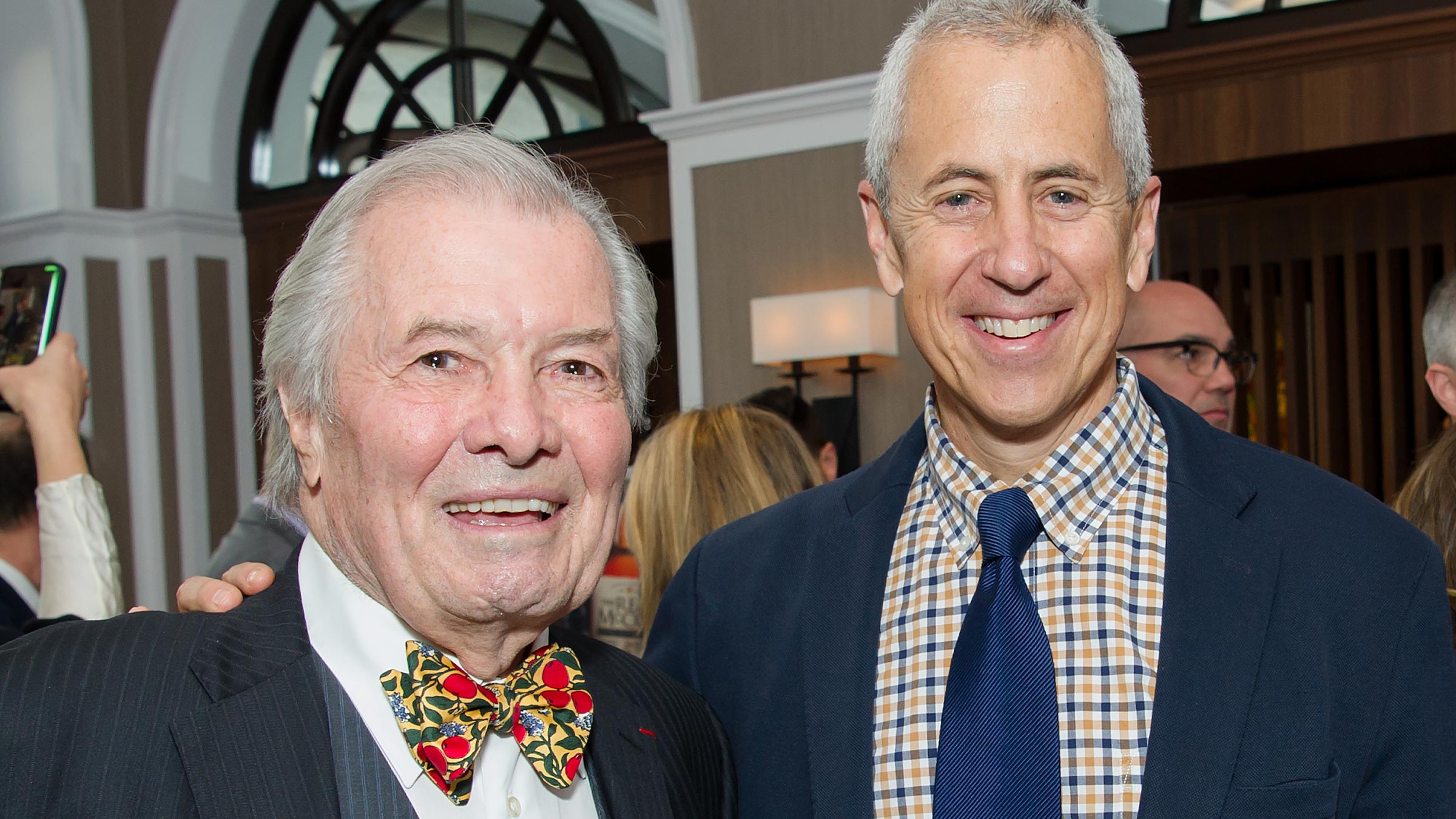 Jacques Pepin and Danny Meyer