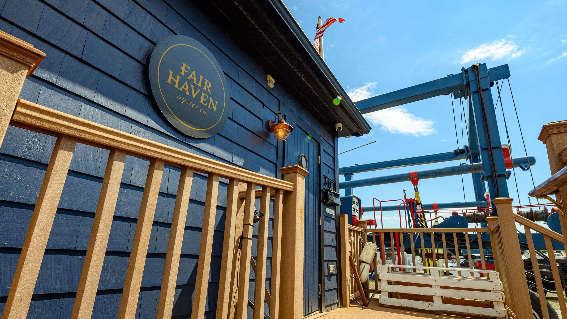 Exterior of Fair Haven Oyster Co