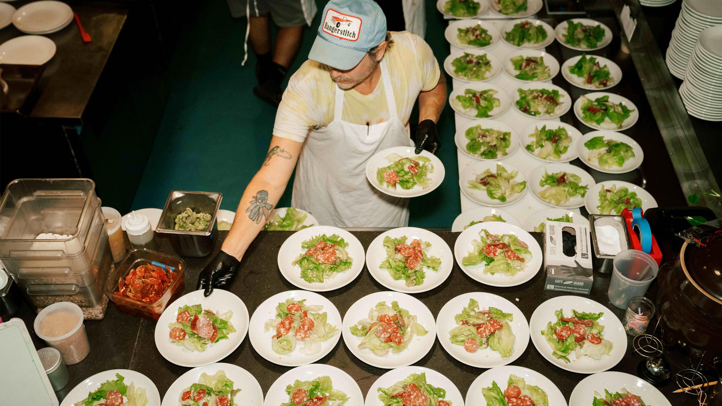 Tandy Wilson working at City House restaurant